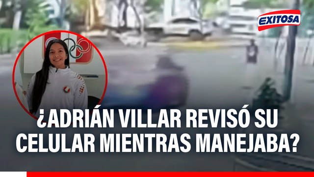 Adrián Villar pudo quedarse dormido o haber revisado su celular mientras manejaba, según experto