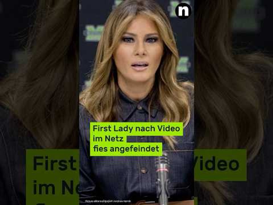 Melania Trump: First Lady nach neuem Harmlos-Video im Netz fies angefeindet
