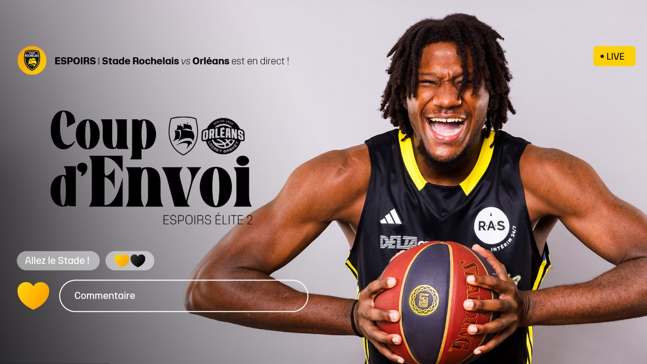 LIVE ESPOIRS ÉLITE 2 - Stade Rochelais v Orléans