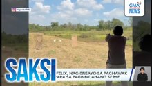 Miguel Tanfelix, nag-ensayo sa paghawak ng armas para sa pagbibidahang serye | Saksi