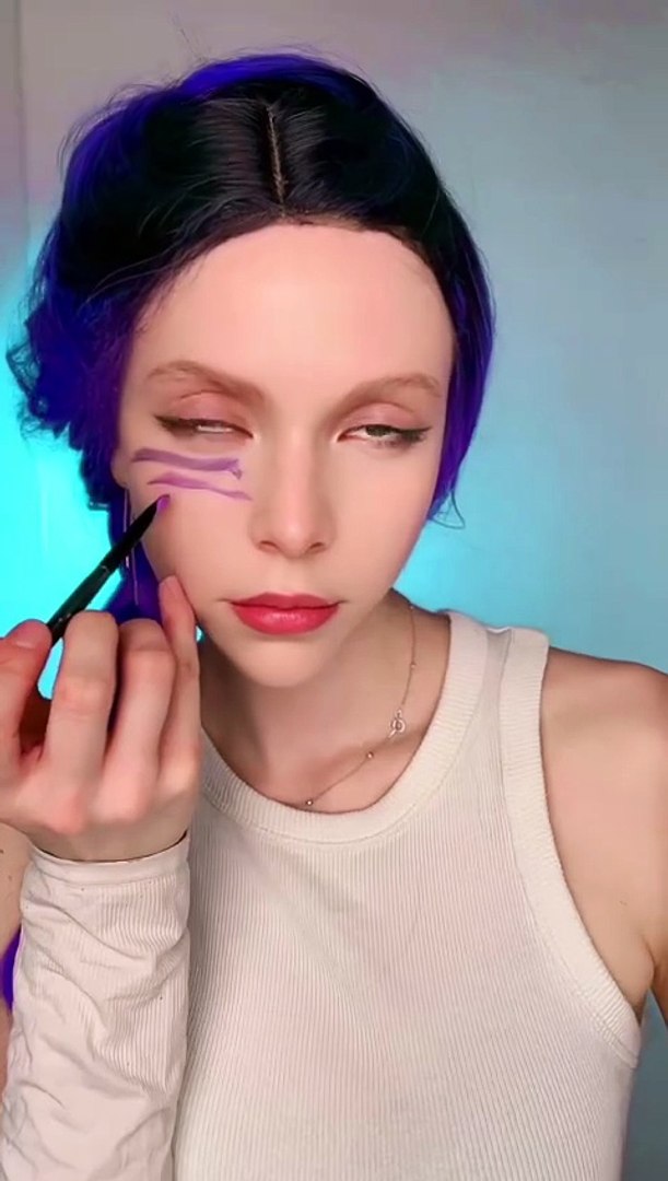 ⁣MAKEOVER Trend! K-Pop Meets Demon Slayer 😱🔥