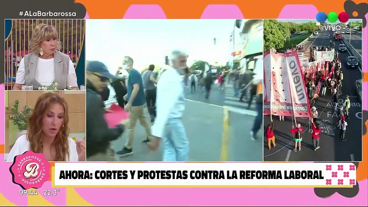 Georgina Barbarossa se cansó de que le roben a los jubilados: "Me siento traicionada"
