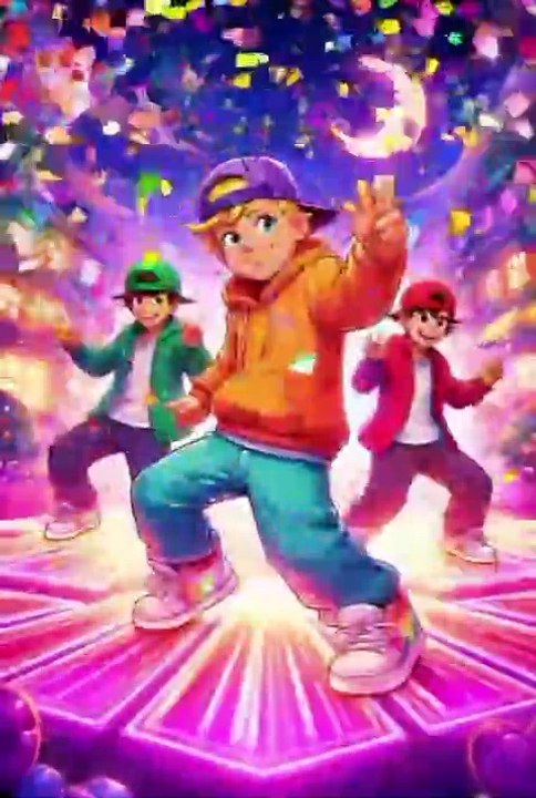 Cartoon Groove Party