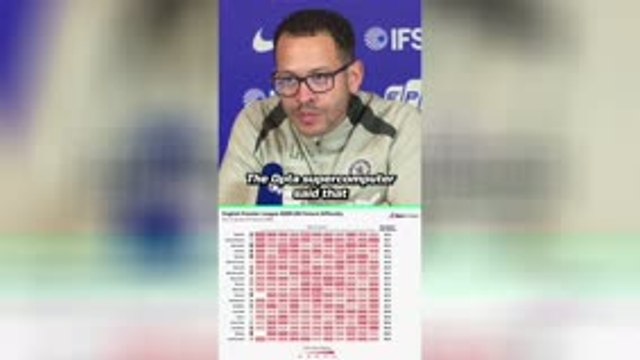 Rosenior intrigued by Opta supercomputer after damning Chelsea stat