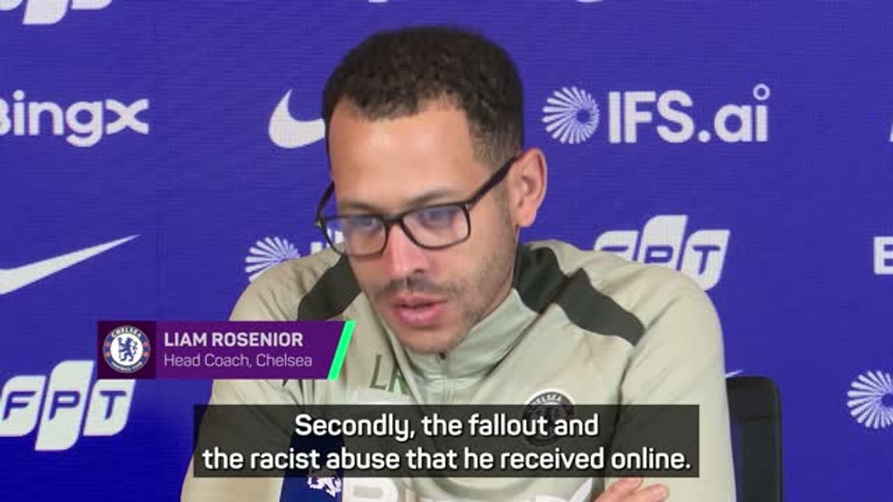 'Tough guy' Fofana absolutely fine after racial abuse - Rosenior