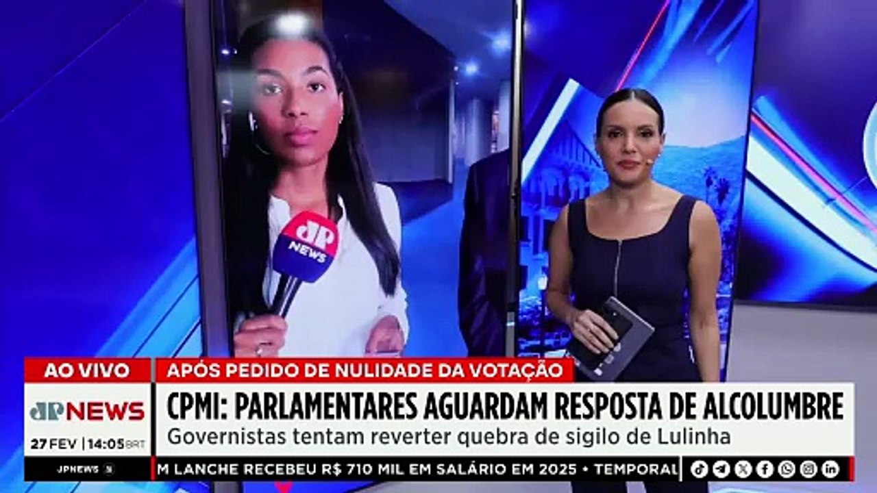 “Alcolumbre não pode interferir na CPMI”, diz E...