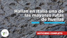 Hallan en Italia una de las mayores rutas de huellas | 843 | 02 al 08 de marzo de 2026