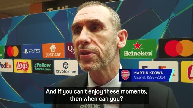 'It's good' that Arsenal have pressure - Keown