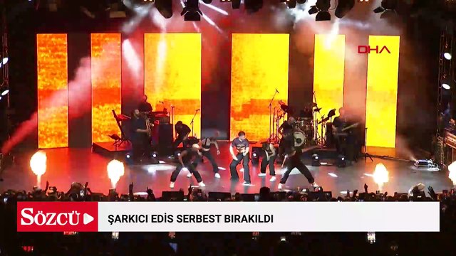 Şarkıcı Edis serbest bırakıldı