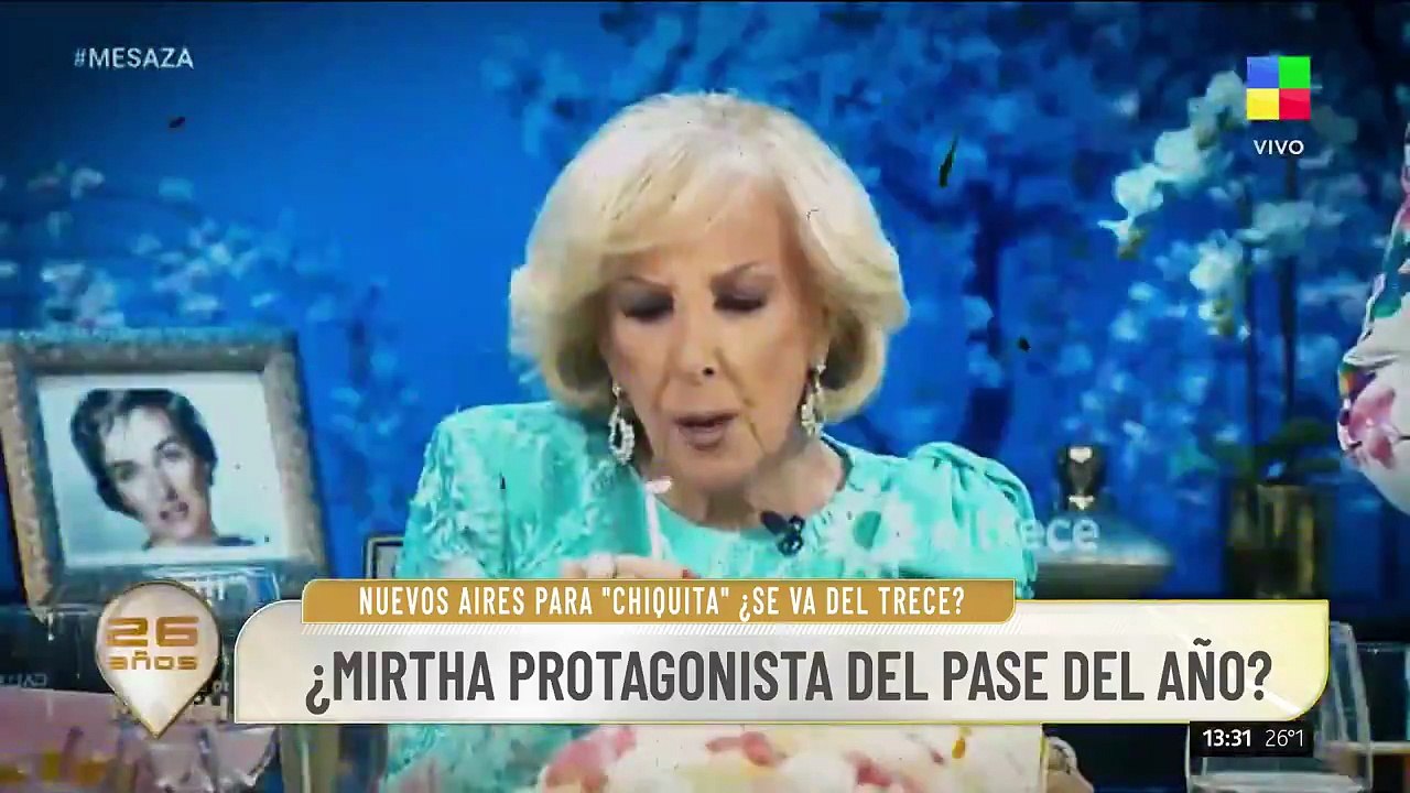 Mirtha Legrand está furiosa con El Trece y se i...
