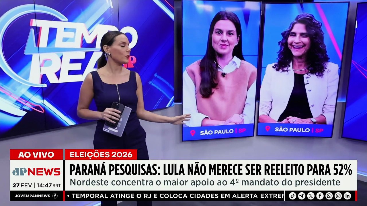 Flávio Bolsonaro vence Lula em possível segundo turno, revela Paraná Pesquisa | TEMPO REAL