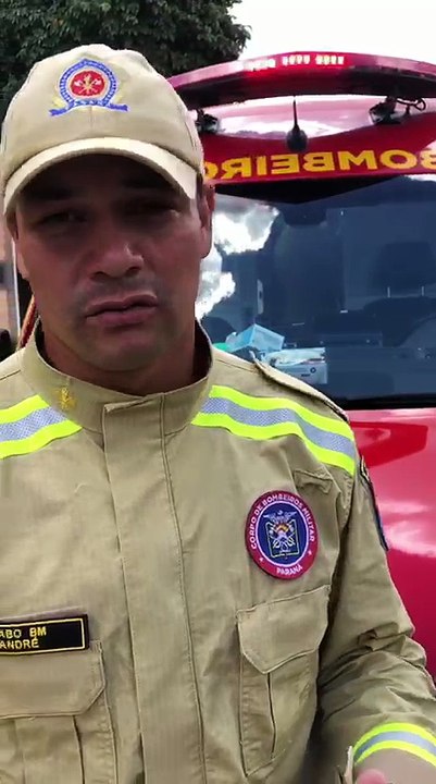 Motociclista sofre lesão na cabeça em grave acidente em cruzamento de Umuarama