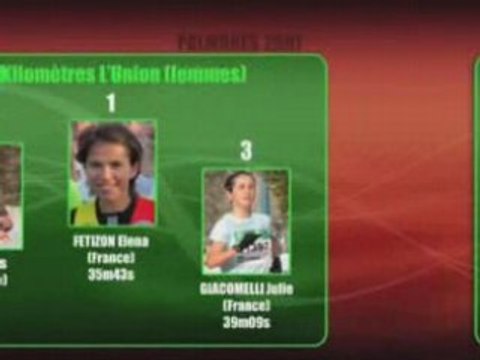 REIMS A TOUTES JAMBES 2007 : palmares 10km