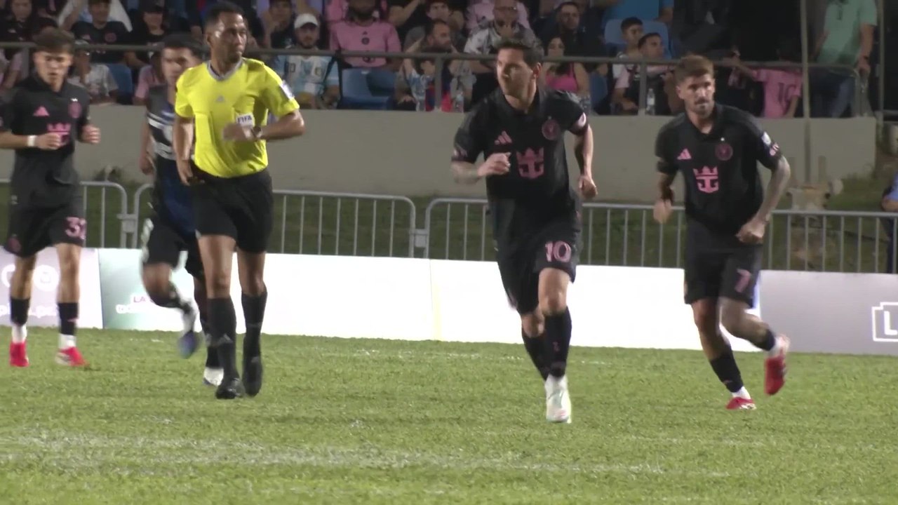 Los aficionados de Puerto Rico locos con la llegada de Messi para un amistoso con Inter Miami