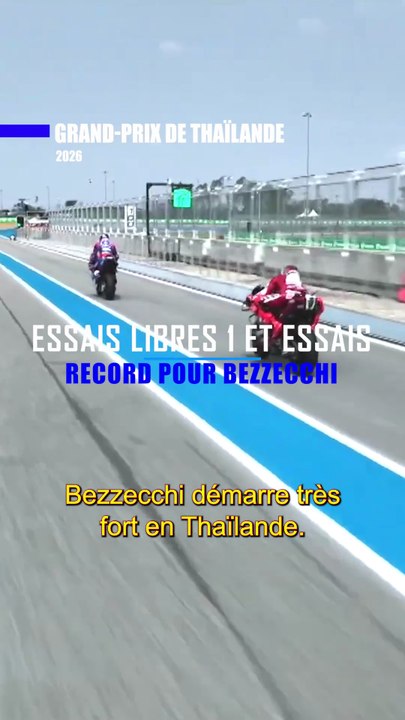 Grand-Prix de Thaïlande 2026 | Essais libres 1 & essais #MotoGP #ThaiGP #Buriram #Bezzecchi #Marquez