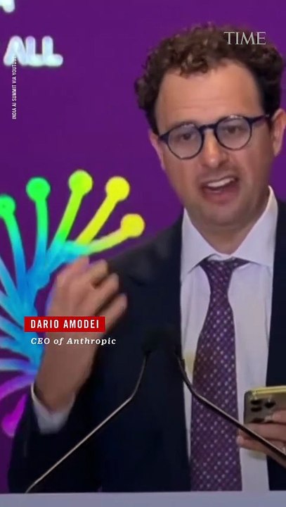 Anthropic's CEO speaks about potential for misuse of AI during recent summit in India