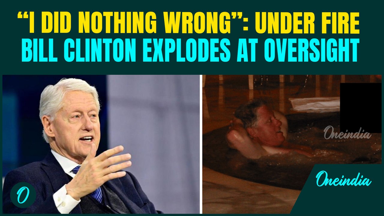 Bill Clinton TESTIFIES: ‘I Did Nothing Wrong’ Ex-President BLASTS House Oversight Committee |US News