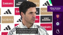 Arteta wants to see signs of confidence, not nerves