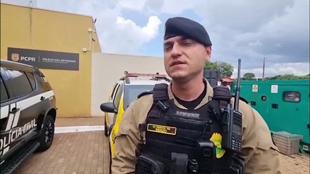 Tenente conta detalhes sobre ação contra o tráfico de drogas no Brasmadeira
