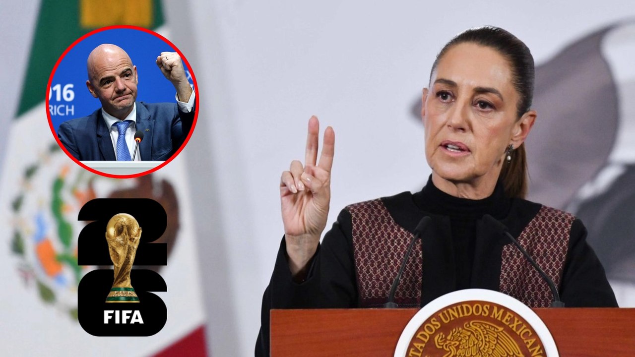 Claudia Sheinbaum revela detalles de la llamada con Gianni Infantino sobre el Mundial 2026 en México