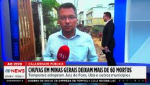 Lula deve visitar áreas atingidas pelas chuvas em MG neste sábado (28)