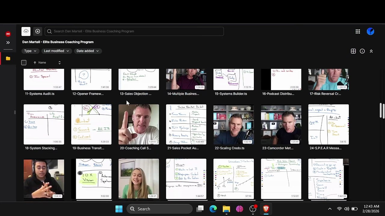 (GET) Dan Martell - Elite Business Coaching Program
