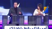 عركة بين علاء الشابي و زوجته ريهام بن علية على المباشر يثير جدل