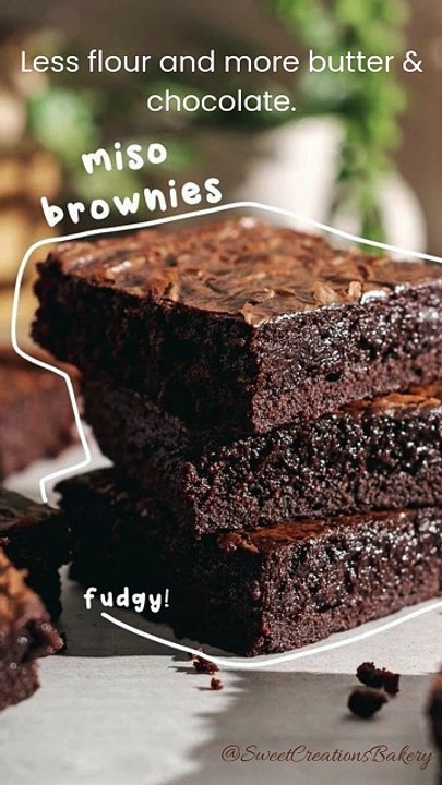 “What makes brownies fudgy instead of cakey”