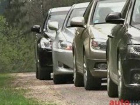 Audi A4 3,2 Quattro, Infiniti G35x, Lexus IS250, Mercedes...