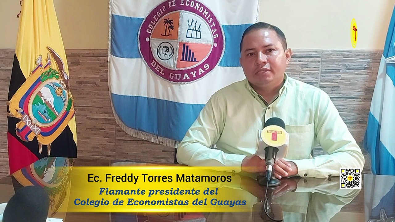 EC FREDDY TORRES PRESIDENTE COLEGIO ECONOMISTAS 1-1