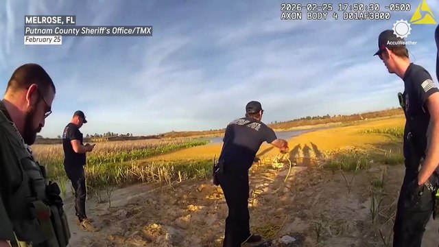 Florida deputies save missing man who had gotten stuck in 'quicksand' mud