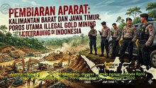 Kalbar Jatim Poros Utama Illegal Gold Mining and Trading di Indonesia! Kaitan Teddy Widjaja dengan Pontianak?