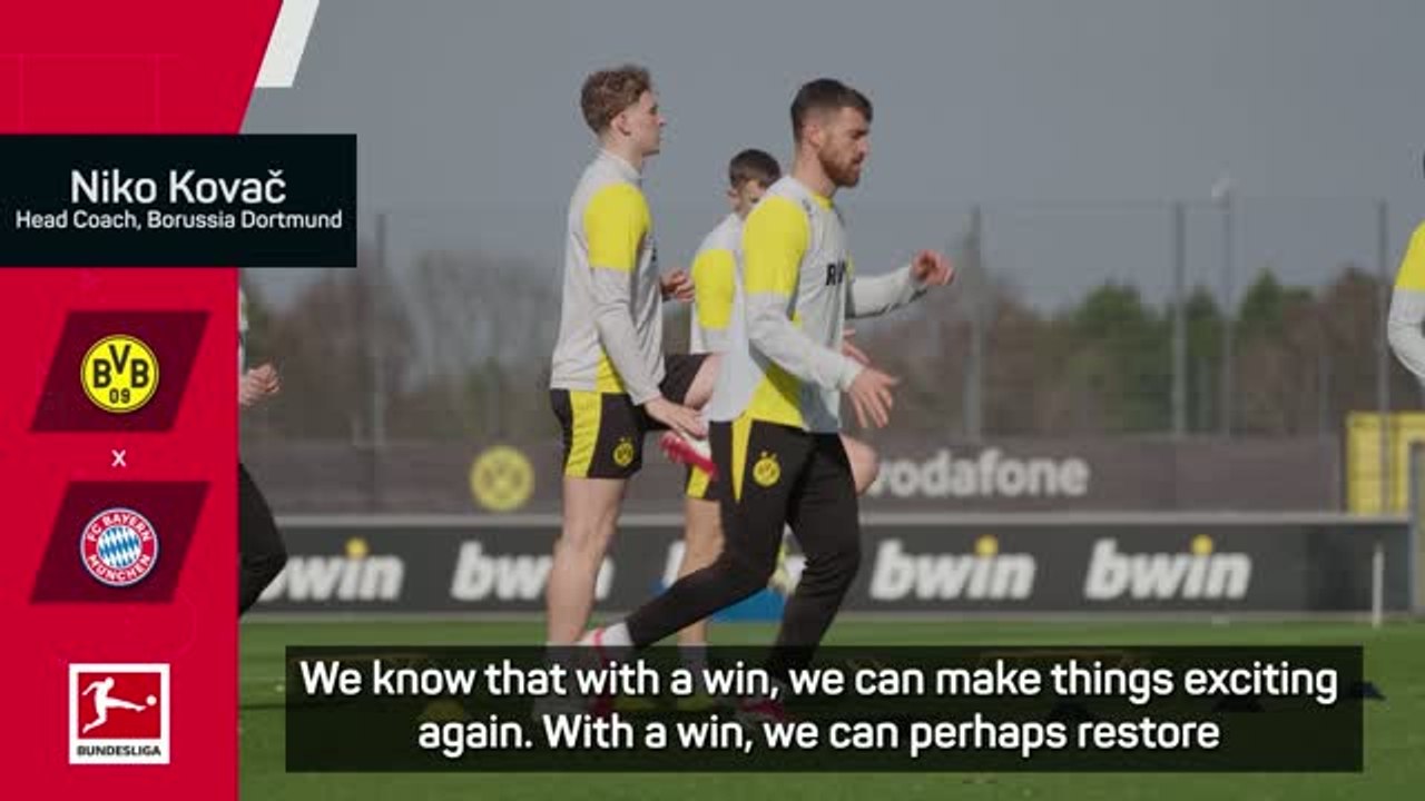 Dortmund must concentrate for every second to upset Bayern - Kovac