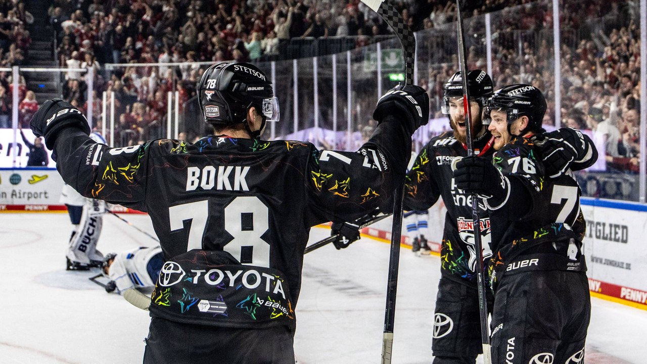 Neun-Tore-Spektakel in Köln: Haie drehen 0:2-Rückstand in 6:3-Sieg