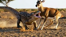 Komodo Dragon vs Deer – Island Pursuit,The Silent Island Predator