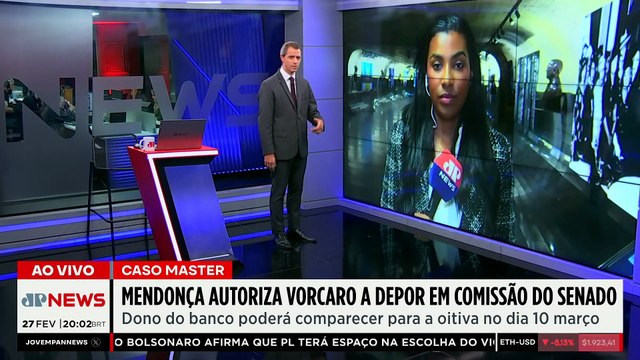 Caso Master: Mendonça autoriza Daniel Vorcaro a depor no Senado sob escolta da PF; Dora analisa