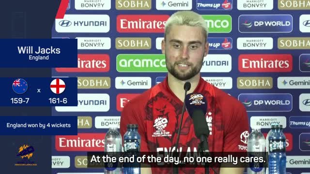 England don't need to play the perfect game - Jacks