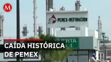 Pemex reporta ventas históricas a la baja durante enero de 2026
