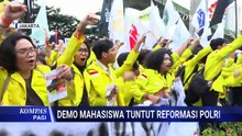 Demo Mahasiswa di Mabes Polri, Tuntut Reformasi Kepolisian Buntut Kasus Brimob di Tual