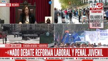 Patricia Bullrich en el Senado por la Reforma Penal Juvenil: "Matar no puede ser gratis"