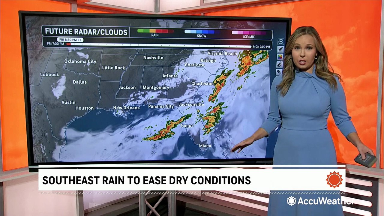 Much-needed drought and fire relief on the way to the Southeast