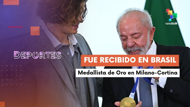 TE LO CUENTO DEPORTES | Lula recibe atleta ganador 1ra. medalla de oro en Milano-Cortina 2026 27-02-2026