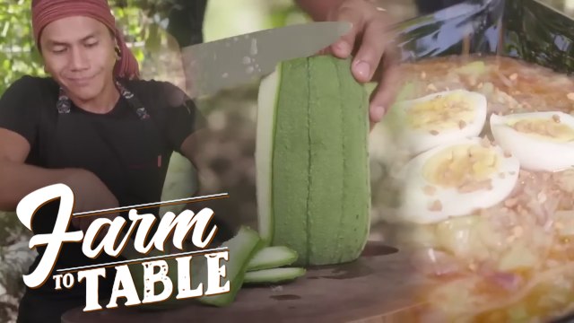 Ginisang Miswa at Patola is the ULTIMATE PINOY COMFORT FOOD for Chef JR! | Farm to Table