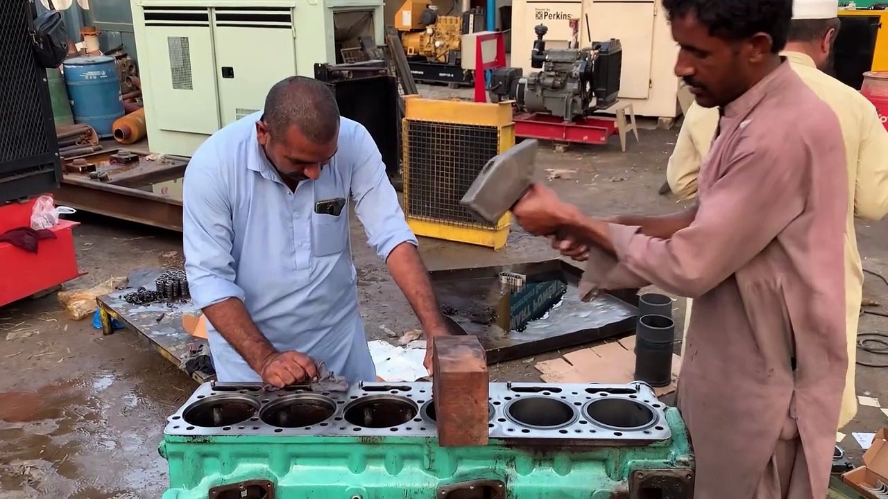 Cummins Diesel Power Generator Overhaul