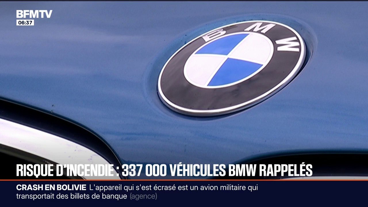Plus de 330.000 véhicules BMW rappelés pour un risque d'incendie