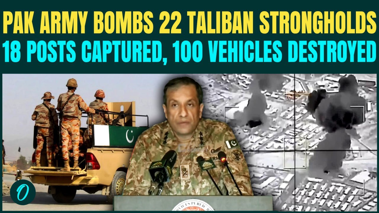 Pakistan-Afghanistan War BREAKING: Pak Claims 274 Taliban SENT TO HELL in BOMBINGS at 22 Locations