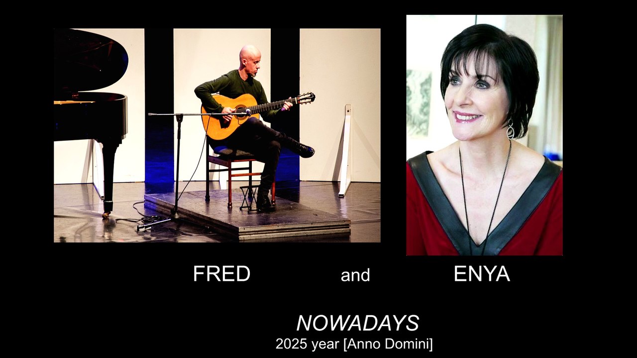 THE BOOK OF DAYS BY ENYA - GUITARS AND SINGING by FREDERICK DE JESUS CARRILHO & ENYA