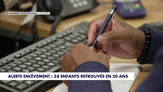 Alerte Enlèvement : 38 enfants retrouvés en 20 ans