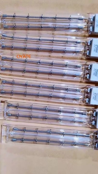Twin Tube Short Wave IR Quartz Heating Infrared Lamps Heater Lamp 1000w