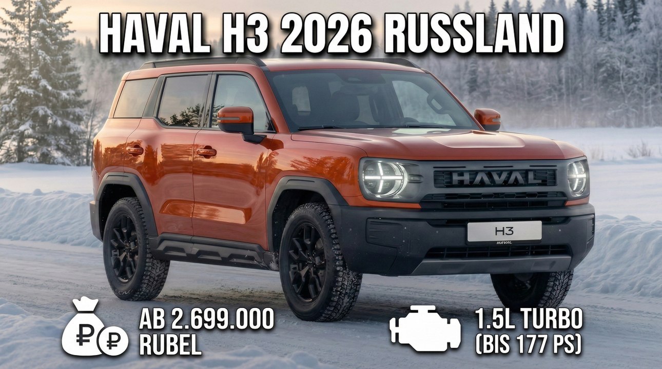 Haval H3 2026 Euro-6-Turbo im Überblick